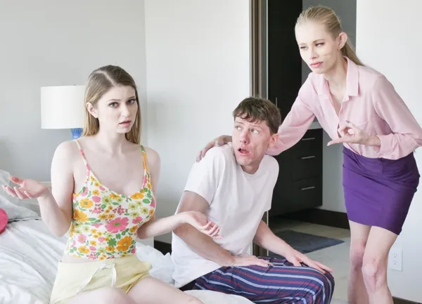 phim sex cặp đôi Mẹ kế bắt con gái riêng của chồng làm tình với cậu con trai