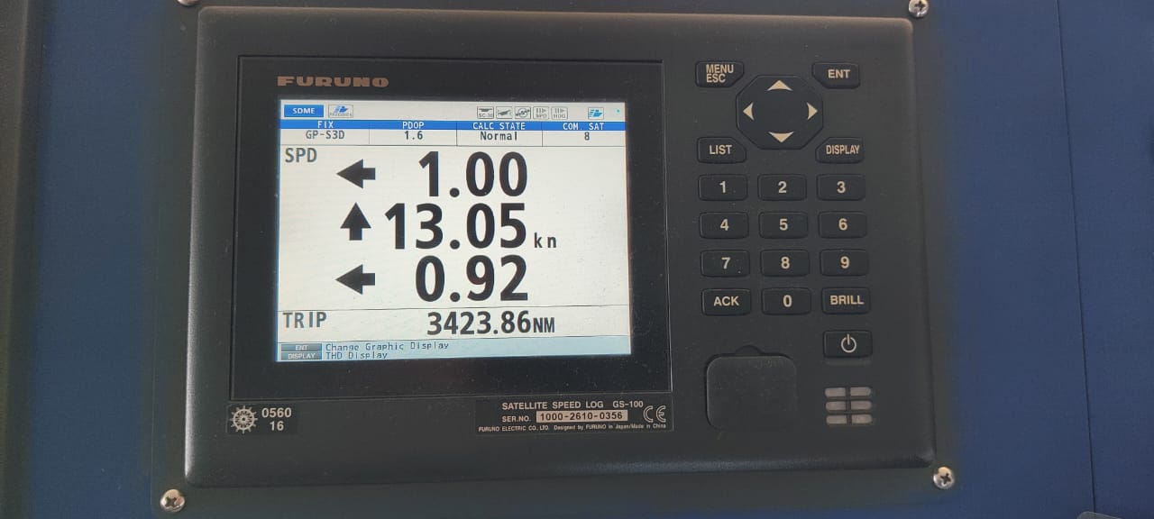 Speed log- how it measures speed of vessel